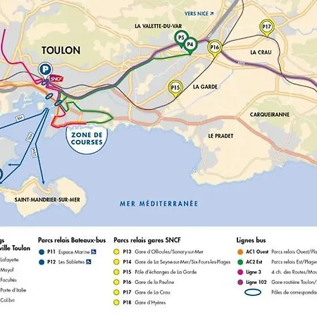 Moderne Et Bien équipé Proche Mer Appartamento Hyères
